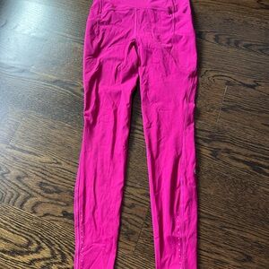 lululemon athletica Pink Leggings